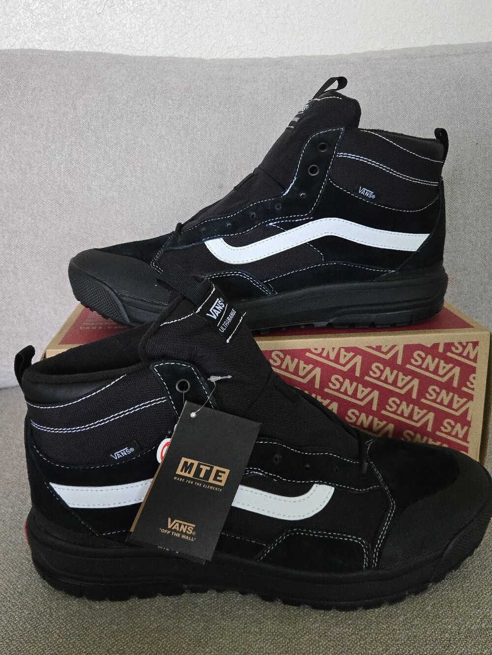 Vans UltraRange EXO Hi MTE-1 high-top Men 13 Black And White Hiking Boots 062026